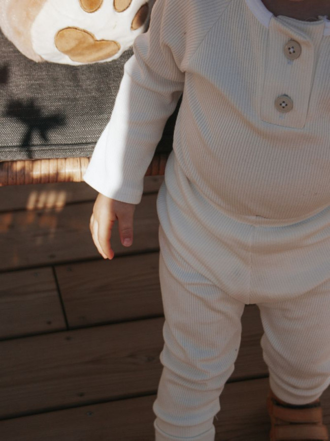 Le body bébé Côtelé