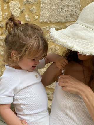 Le body bébé Côtelé