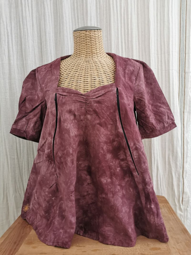 Prototype de "La blouse Tie & Dye"