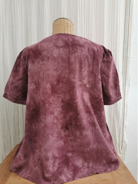 Prototype de "La blouse Tie & Dye"