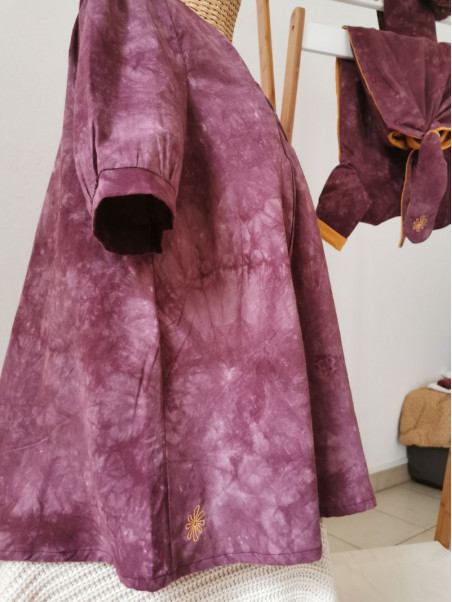 Prototype de "La blouse Tie & Dye"