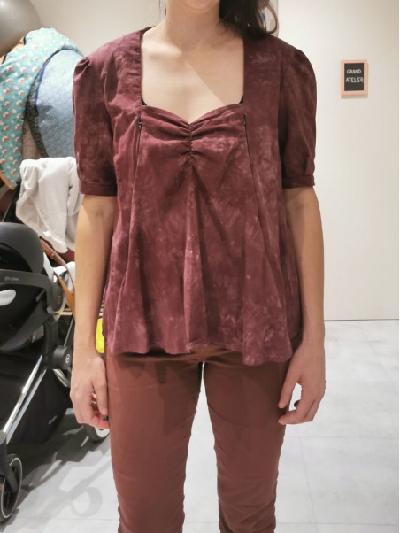 Prototype de "La blouse Tie & Dye"