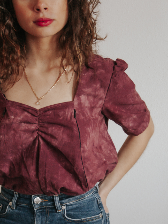 La blouse Tie & Dye