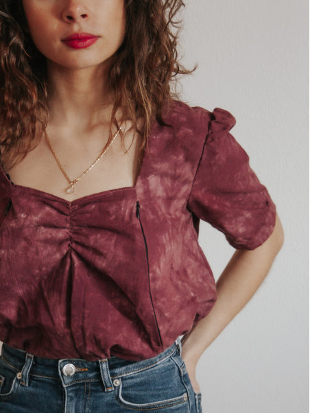 La blouse Tie & Dye