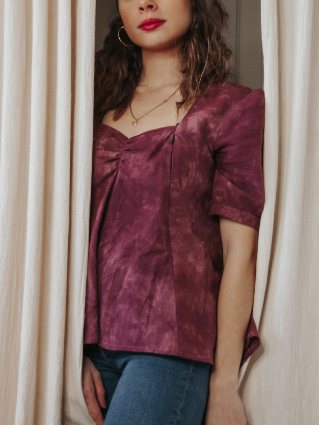 La blouse Tie & Dye
